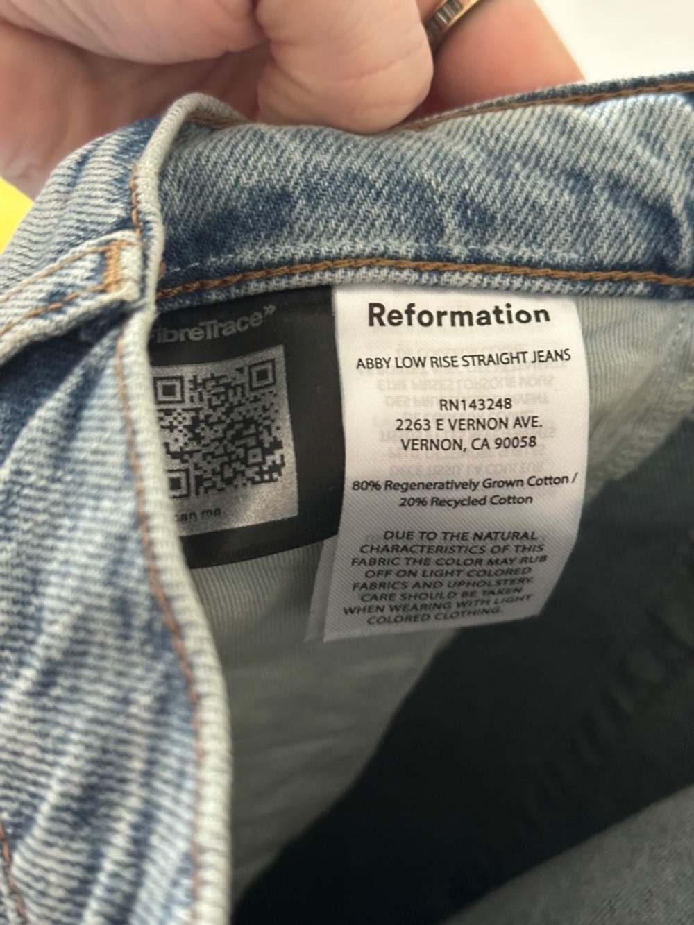 Reformation Low Rise Jeans - Picture 4 of 4